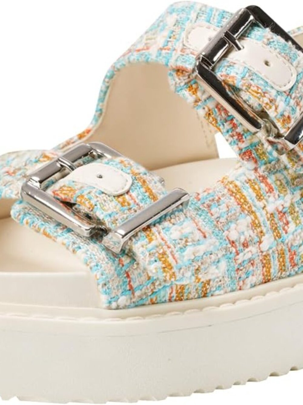 Marc Fisher LTD Women's 10m Agenda3 Medium Blue 420 Sandals NIB 65% off Retail
